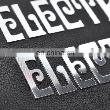 China Factory Price Oem Metal Sticker Labels