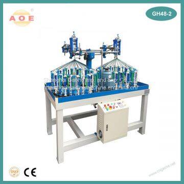 China braiding machine factory sell two head 48 Spindle High Speed Braiding Machine