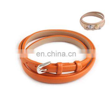 PU Leather Charm Slide Bracelet