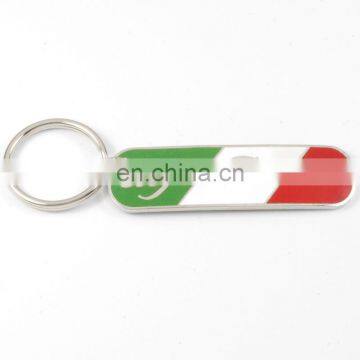 2D 3D POPULAR Souvenir LOGO SILVER METAL SOFT ENAMEL 4C PRINTED KEY RING