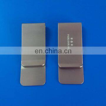 China Factory Supply Wholesale Custom Gold Metal Money Clips With Customized Logo