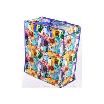 Custom Laminated Packaging Trash PP Woven Plastic Shopping Bag photo-5