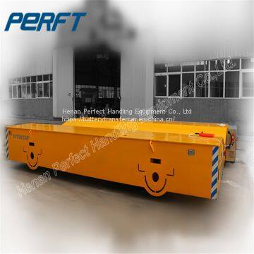 50 ton Battery Motorized Coil Transfer Cart/Battery Powered Factory Coils Material Transporter