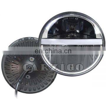 China factory cheap price 7 inch round E9 LED headlight with high/low beam