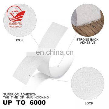 Reusable and Abrasion Resistant Adhesive Hook and Loop with Strong Self sticky Strip Fastener