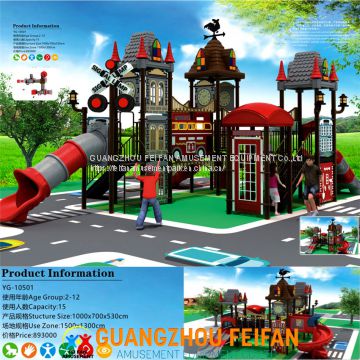 Wooden Slides Outdoor Playground Slides