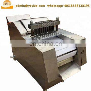 Chicken Cube Cutter Machine , Frozen Fish Cube Cutting Machine