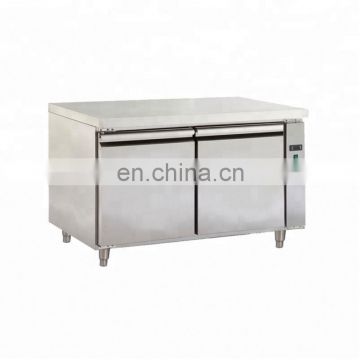 Stainless Steel Under Counter Refrigerator With Drawer / Refrigerated Work Bench/ Kitchen Equipment For Restaurant