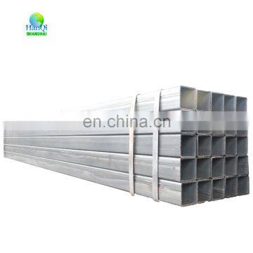 China factory square steel pipe weight per meter