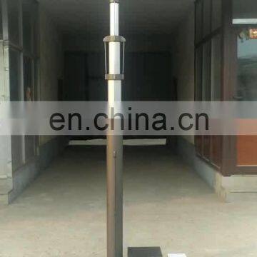 18m motorized steel telescopic radio telecommunication mast