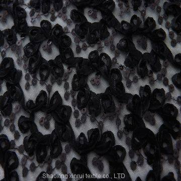 black and gold sequin paillette fabric embroidery