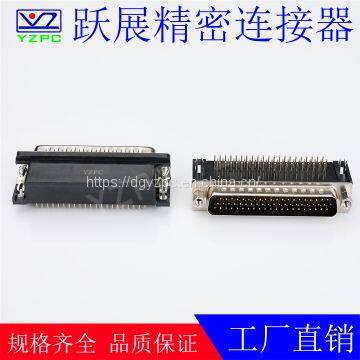 D-SUB D connectors three rows  DR62 right angle male fock lock