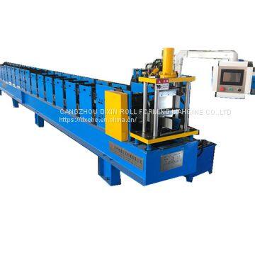 Automatic high speed metal plate color steel wall panel water gutter roll forming machine price