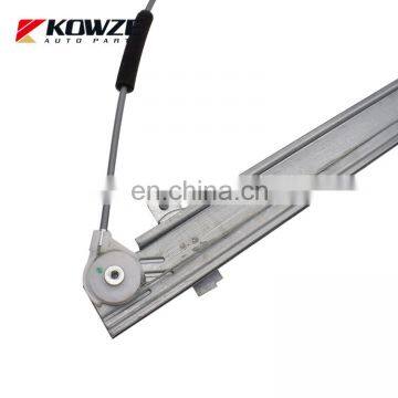 Front Door Window Regulator For Mitsubishi Pajero Montero V32 V43 V44 V45 V46 6G72 4D56 6G74 4M40 MB669162 MB669164 MR135166 photo-4
