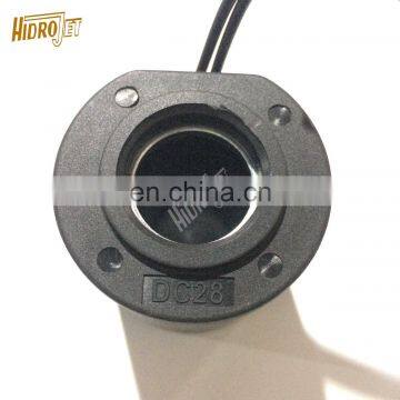 Excavator Spare Part 24v Solenoid Valve Coil 14527267 Voe14527267 Solenoid Coil for Ec210 Ec240 Ec290