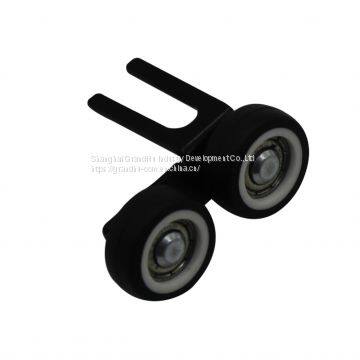 wardrobe sliding door top upper  roller bottom wheel runners