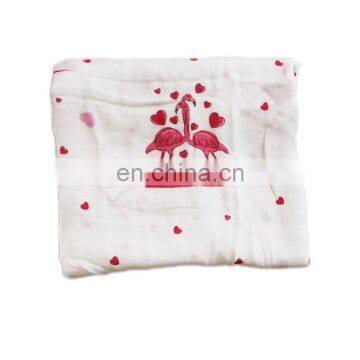 100% Bamboo Muslin Baby Swaddling Wrap Newborn Baby Bath Towel Full Bamboo Baby Blanket photo-5