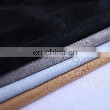 Customized Design Sofa Furniture Fabric 100 Polyester Suede Fabric photo-3
