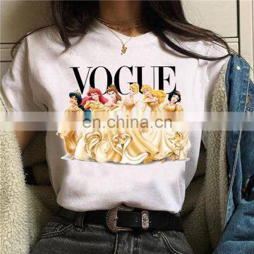 2020 Princess Vogue Tee Women Summer Graphic T-Shirts photo-4