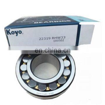 high quality japan brand 22319 E EK ME4 C4 brass cage spherical roller bearing 95x200x67 roller bearings koyo price