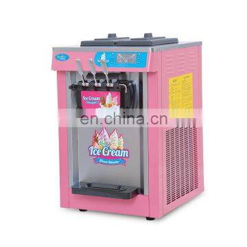 Commercial Liquid Nitrogen Flat Pan Fried Ice Cream Machine Soft Ice Cream Machine for Sale
