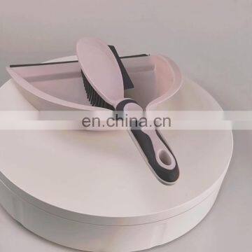 dustpan and brush set plastic  TPR  brushes cleaning small mini brush dustpan set for table cleaning