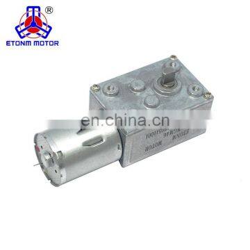 Small Backlash 3v 6v 12v 3.5rpm Smoke Exhaust dc Gear Motor for Electric Curtain photo-2