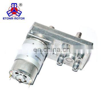 bldc motor speed control 12v dc gear motor high torque double shaft