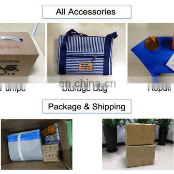 Wholesale Red Inflatable Square Air Tumble Track With Air Pump photo-6