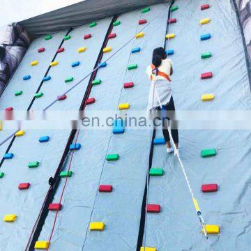 Inflatable Wall Climbing Wipeout Game Fun Rock Climb Tower Carnival Games For Sale photo-5
