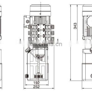 AC 380V Hydraulic Power Unit/power Pack for Tyre Changer With 12v dc Solenoid Valve Volt photo-3