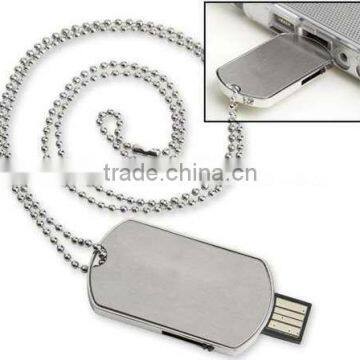 dog tag necklace usb flash drive