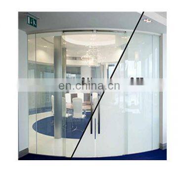 Electric Smart Glass High Quality Magic Switchable PDLC Film Glazing Low Iron Super Ultra Clear Ultrawhite Tempered Laminated6+6 photo-2