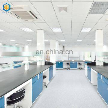 SGS Approved Laboratory Furniture Steel Work Bench With Cabinets photo-5