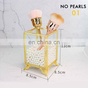 Professional UV Gel Acrylic Nail Art Brush Container With Cylinder Box photo-2