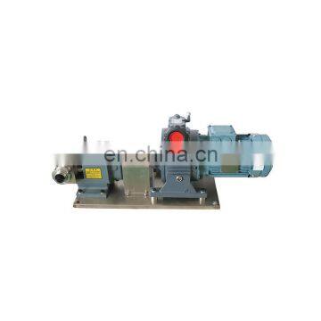 316l Rotary Lobe Pumps Sanitary Stainless Steel Positive Displacement Pumps Lobe Rotor Pump photo-4