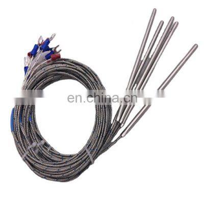 J type compression spring circlip thermocouple in probe 4.8*200mm