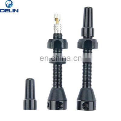 44mm 48mm with hole alloy Bicycle Presta Valves