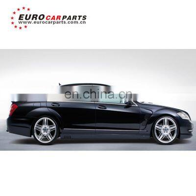 S CLASS W221body Kits With Front Bumper Side Skirts and Rear Bumper for W221 to LORIN Style 2009~2013y