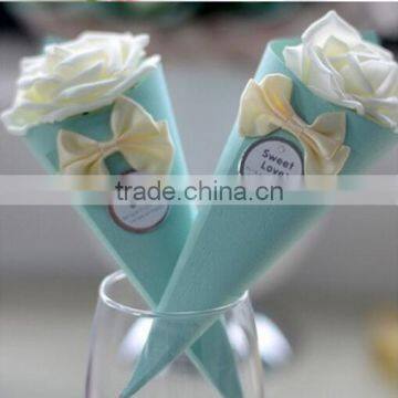 Custom Company Logo Eco-friendly Gift Bag With Flower/ Flower Gift Box photo-6