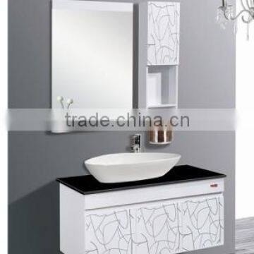 Bathroom Cabinet With Art Basin and Mirror