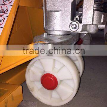 Chinese Supplier 3T AC Pump PU Wheel Hand Hydraulic Pallet Truck photo-5