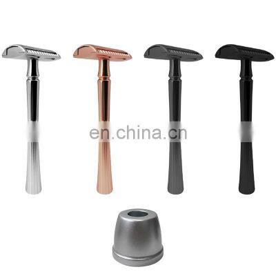Shaving Hair Removal Men Safety Razors Manufacture Double Edge Safety Razor Good Quality for Women photo-3