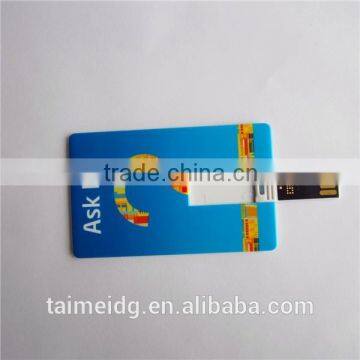 High quality promotional usb card