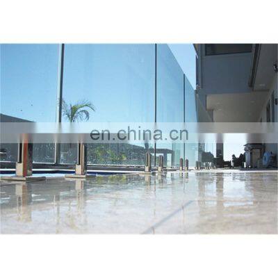 Stainless steel pool fence frameless glass railing spigot, glass balustrades spigots