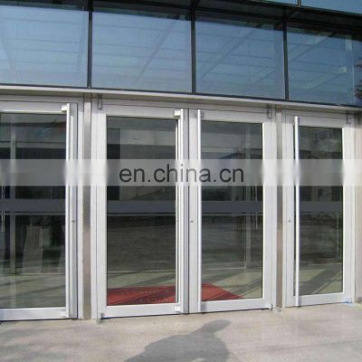 Beautiful Cafe entry KFC metal door/ aluminium swing door