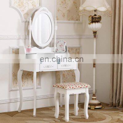 Bedroom North European White Dresser Mini Type Mini Economy Make-up Table Multifunction Assembly Simple Dressing Table photo-2