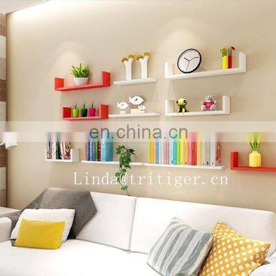 Eco-friendly Set of 3 Piece Floating Wall Shelf Ledge photo-4