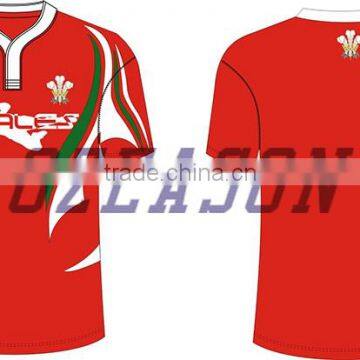 Dry Fit Sublimated Oem Design Promotional Rugby Practice Training Jersey for Sale photo-5