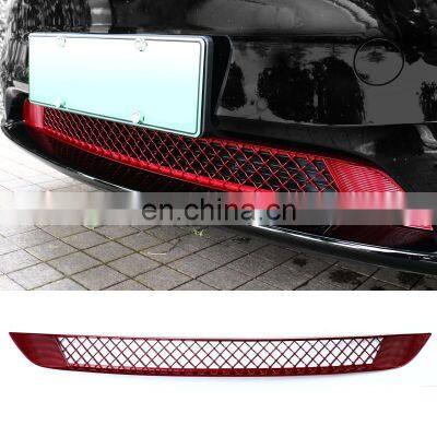 Factory Supply ABS Paint Black Encrypted Aluminum Mesh Type Front Grille Insect Screen For Tesla